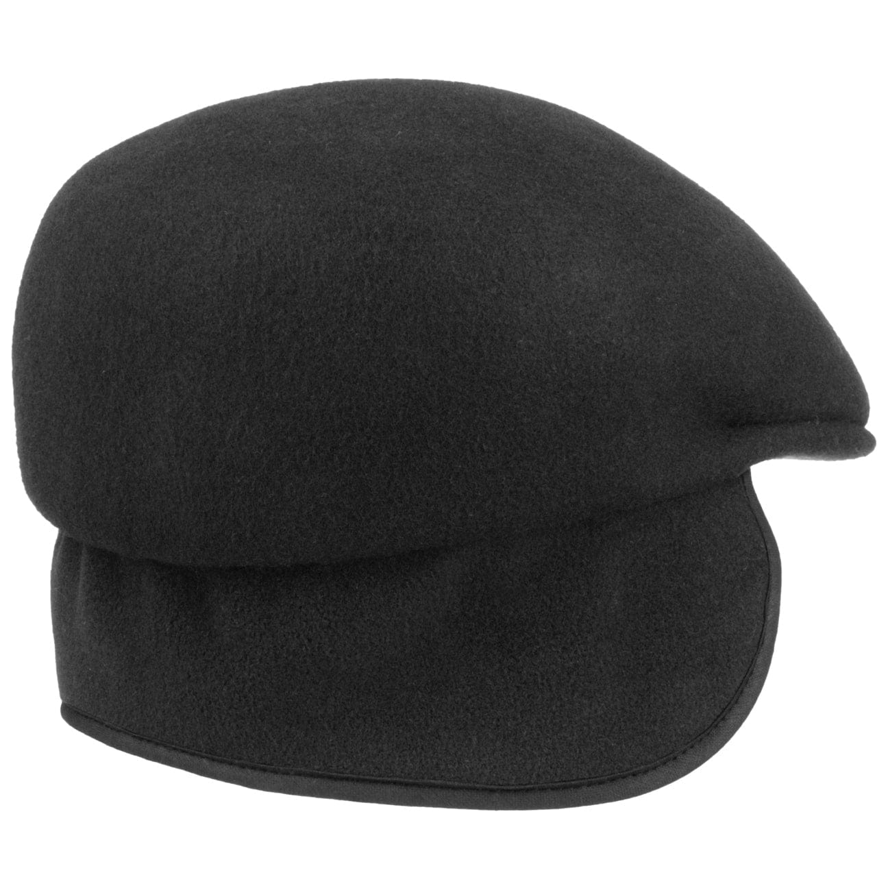 Lierys Winter Outdoor Flat Cap with Ear Flaps - Warm Fleece Lined Hunting Hat for Men - Perfect for Hiking, Camping & Cold Weather Activities