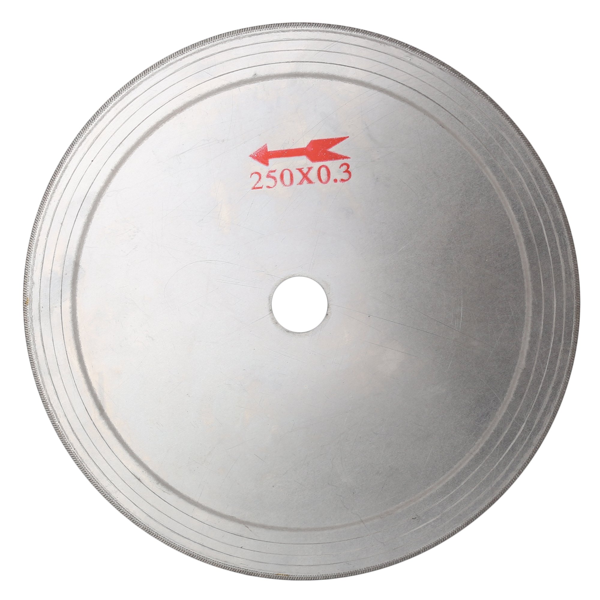 10 Inch Thin Diamond Lapidary Saw Blade - 25mm Arbor Rock Cutting Blade for Gemstones, Rocks & Minerals | Perfect for Jewelry Making, Lapidary Work & DIY Craft Projects
