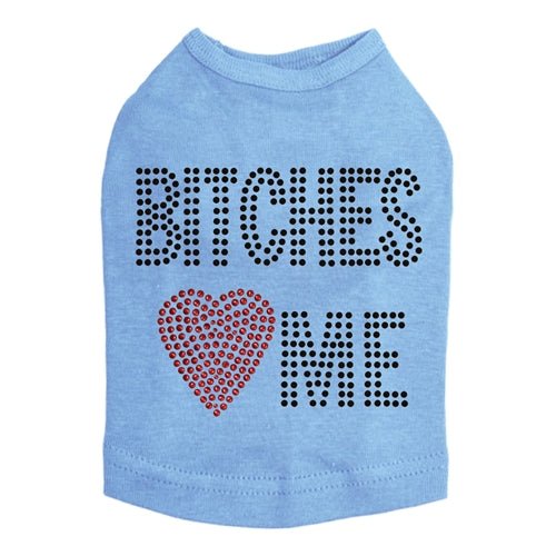 Bitches Love Me Tank Top - Trendy Women's Graphic Tee in Multiple Colors | Casual Wear, Street Style, Summer Outfits