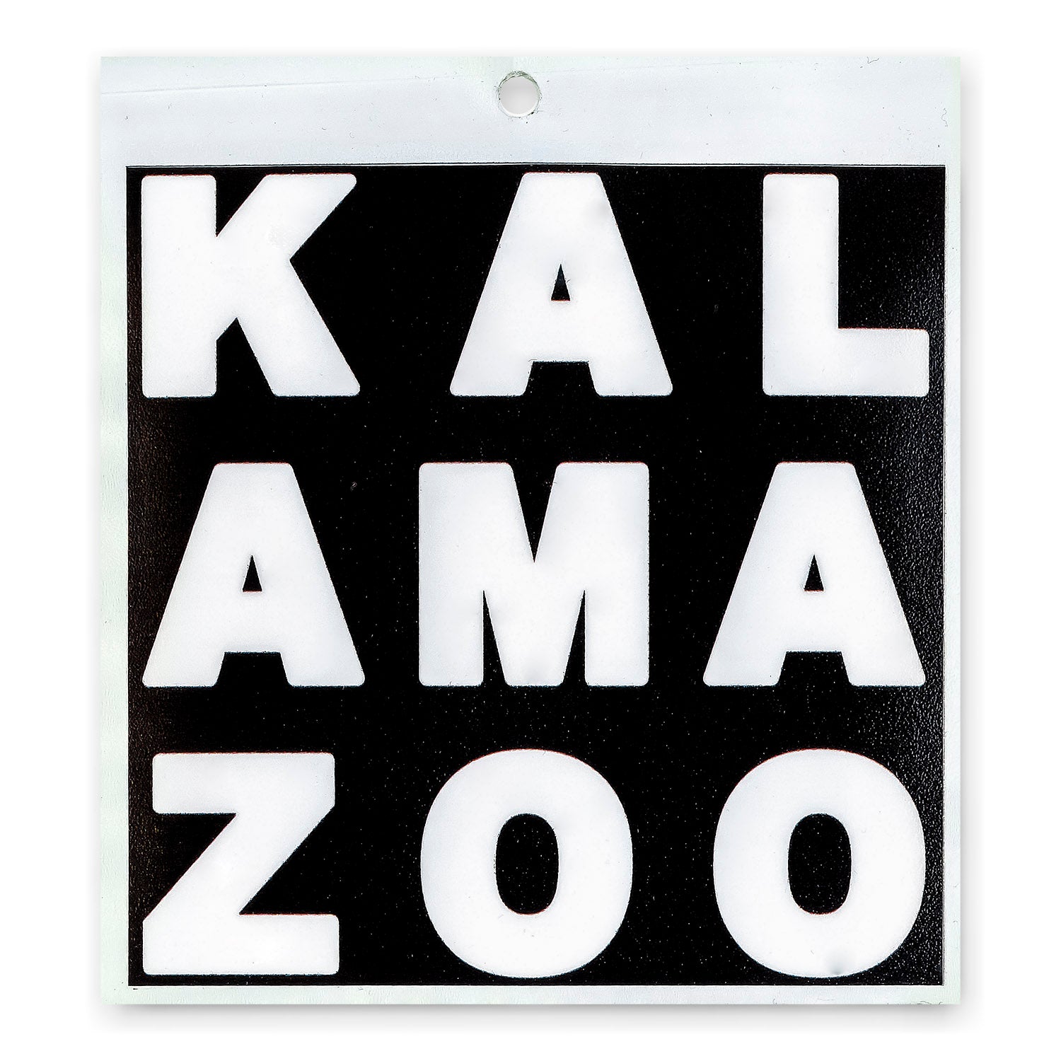 Kalamazoo Square Black Decorative Wall Decal Sticker - Perfect for Home, Office, and Nursery Decor
