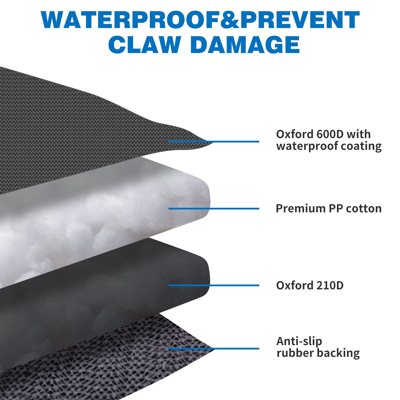 BeneathYourFeet Waterproof Dog Car Seat Cover 56