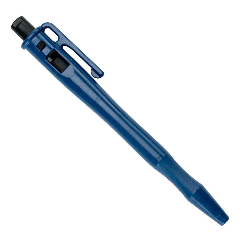 Metal Detectable Pen with Blue Ink - Retractable, 25-Pack for Food Safety & Industrial Use - Perfect for Hazard Detection in Factories, Warehouses & Labs