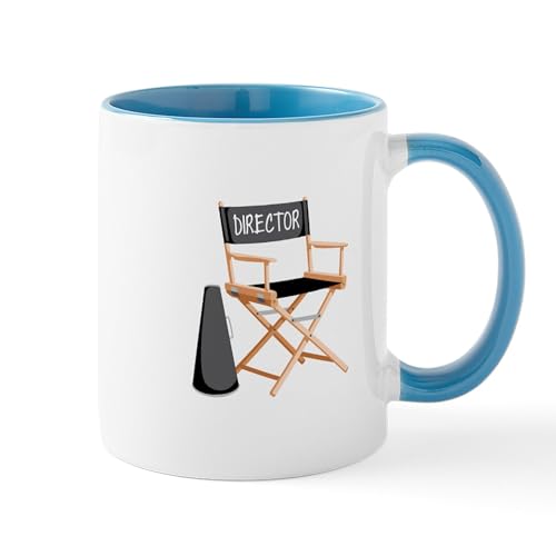 White/Blue Inside - Director Mugs