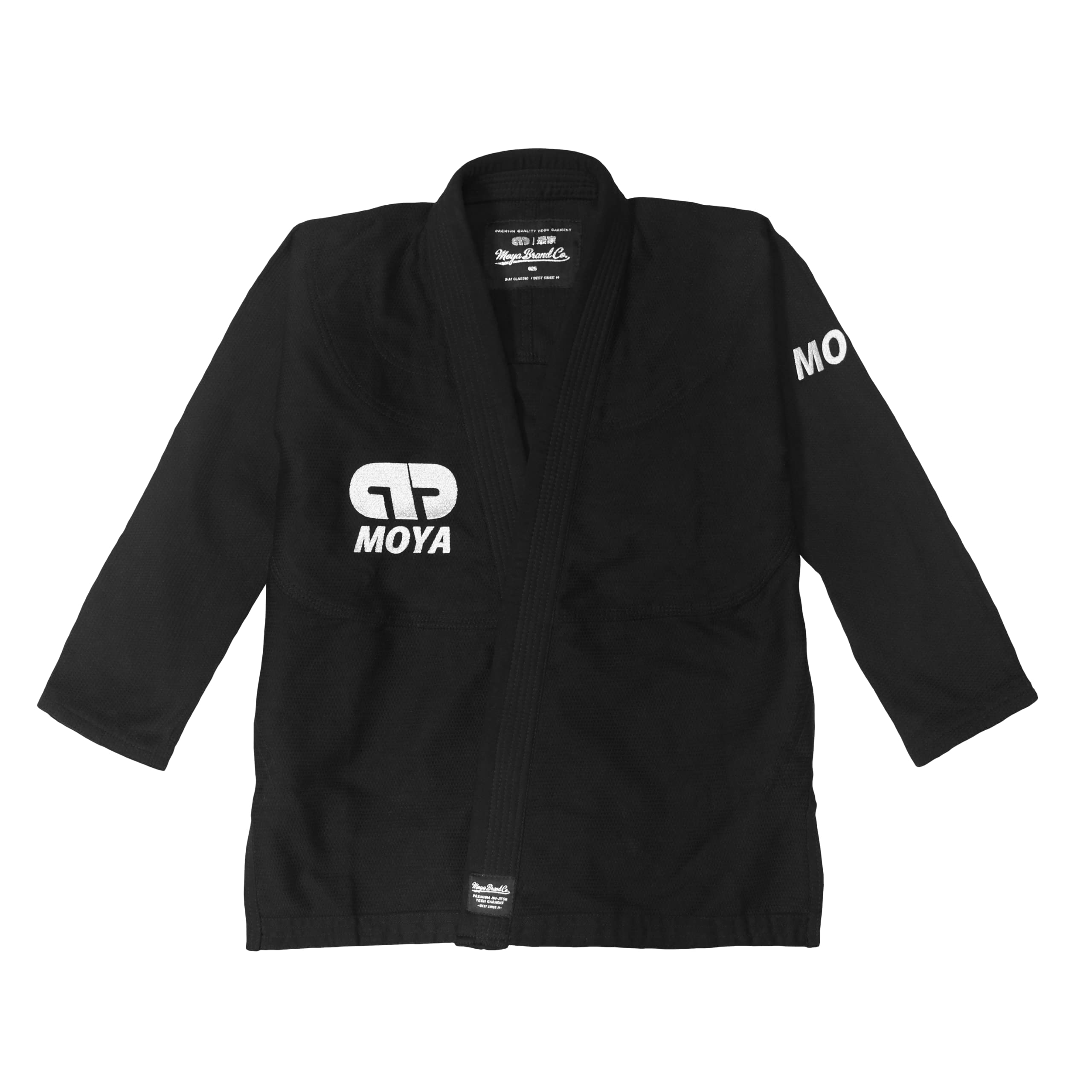 Premium Moya Standard Issue Adult Jiu Jitsu Gi - IBJJF Approved BJJ Uniform in White, Purple, Blue & Black | Perfect for Training, Competition & MMA Fighting