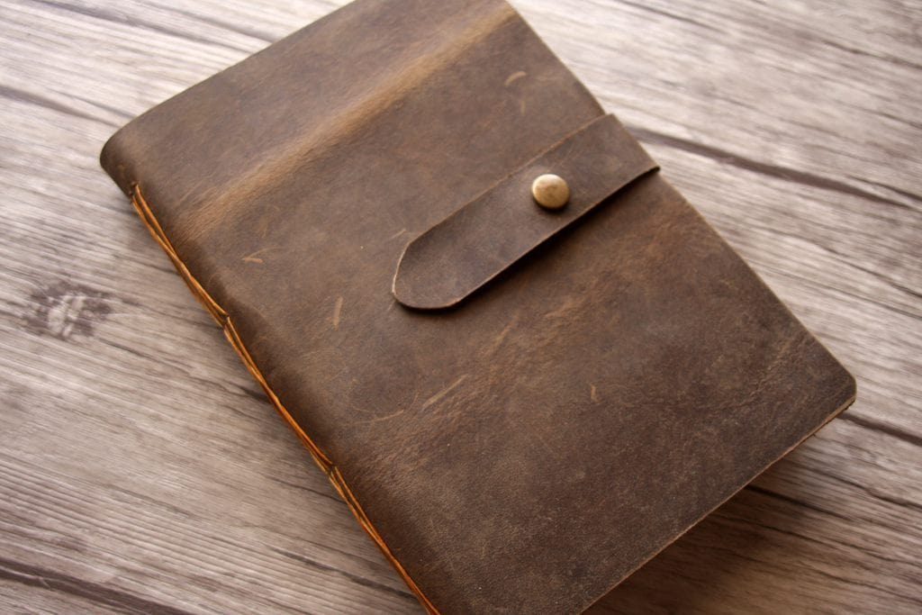 Handcrafted Embossed Leather Wedding Guest Book - Rustic Vintage Design for Bridal Shower, Anniversary & Special Events - Perfect for Wedding Reception & Keepsake Signing