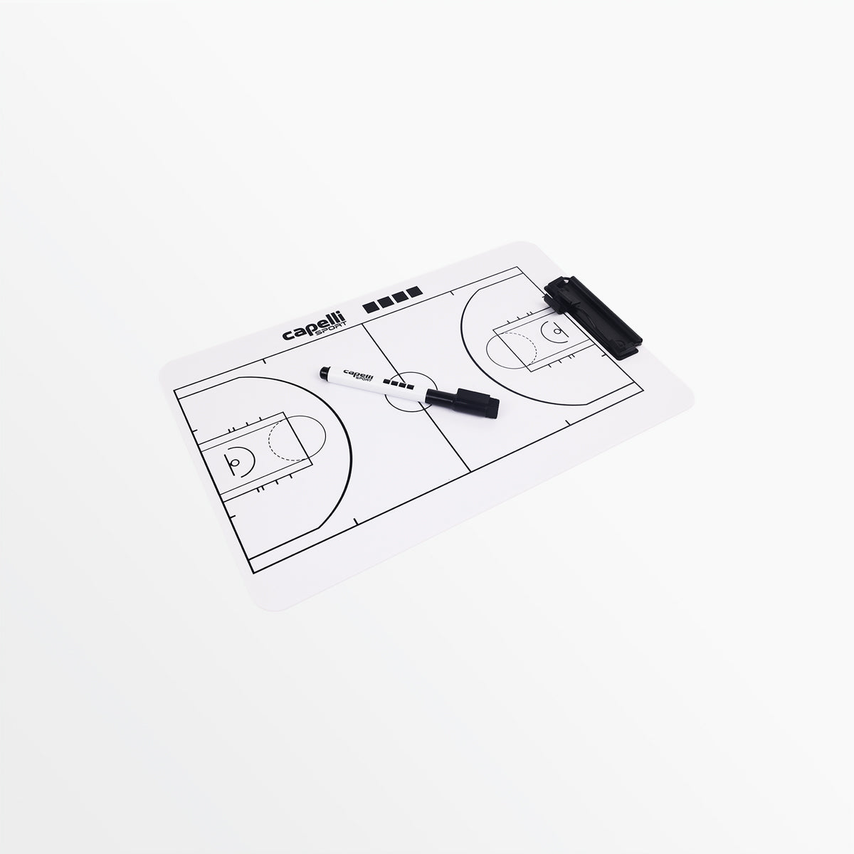 CS Basketball Dry Erase Clipboard - Portable Coaching Board for Basketball Plays & Strategies - Perfect for Coaches, Players & Training Sessions