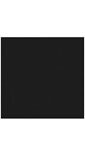 Premium 12 x 12 Inch Black Linen Cardstock Paper - 500 Sheets Bulk Pack for Scrapbooking, Card Making & DIY Craft Projects