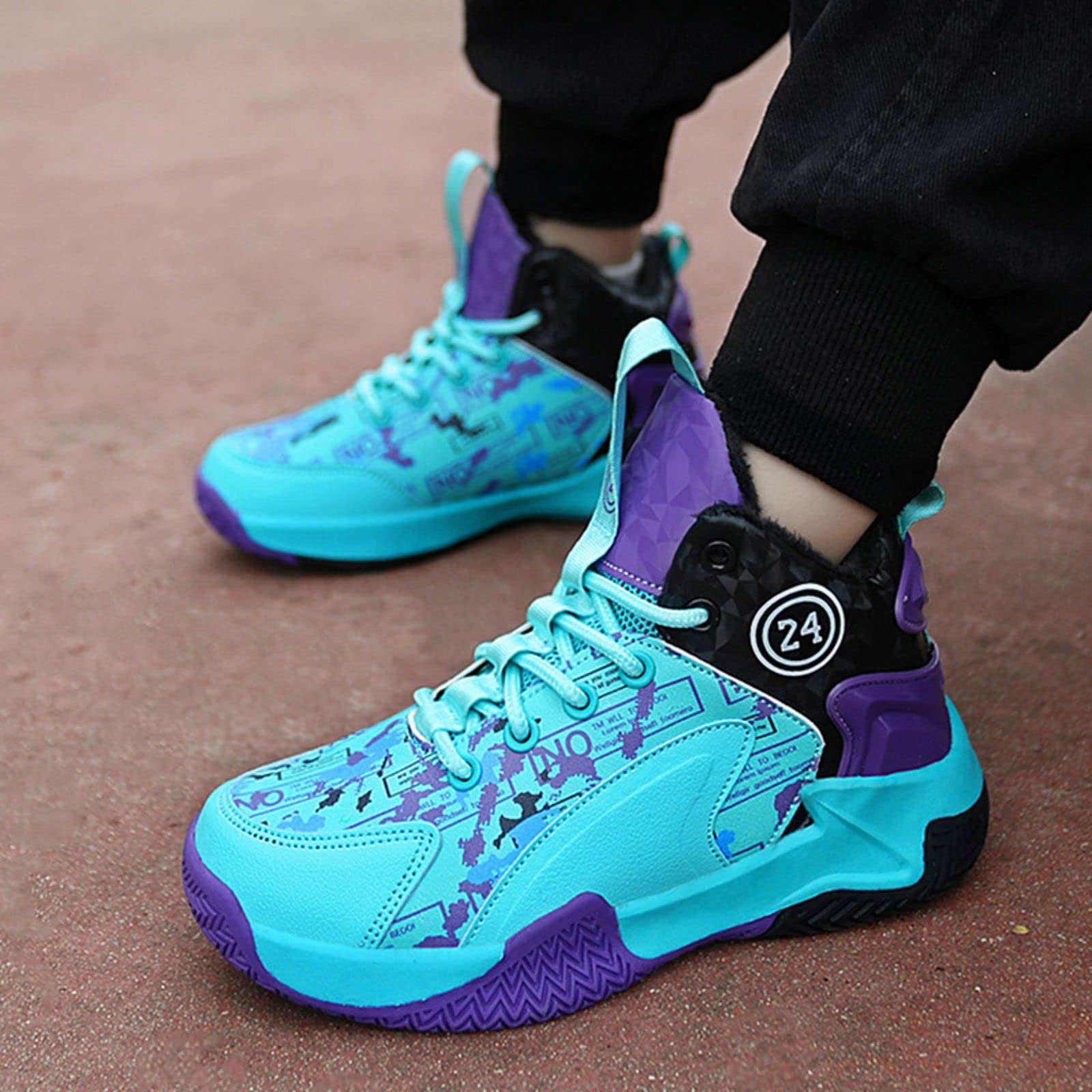 Best Kids Basketball Shoes for Boys & Girls - Lightweight, Non-Slip, Breathable Sports Sneakers for Indoor & Outdoor Play, Training, and School PE Classes