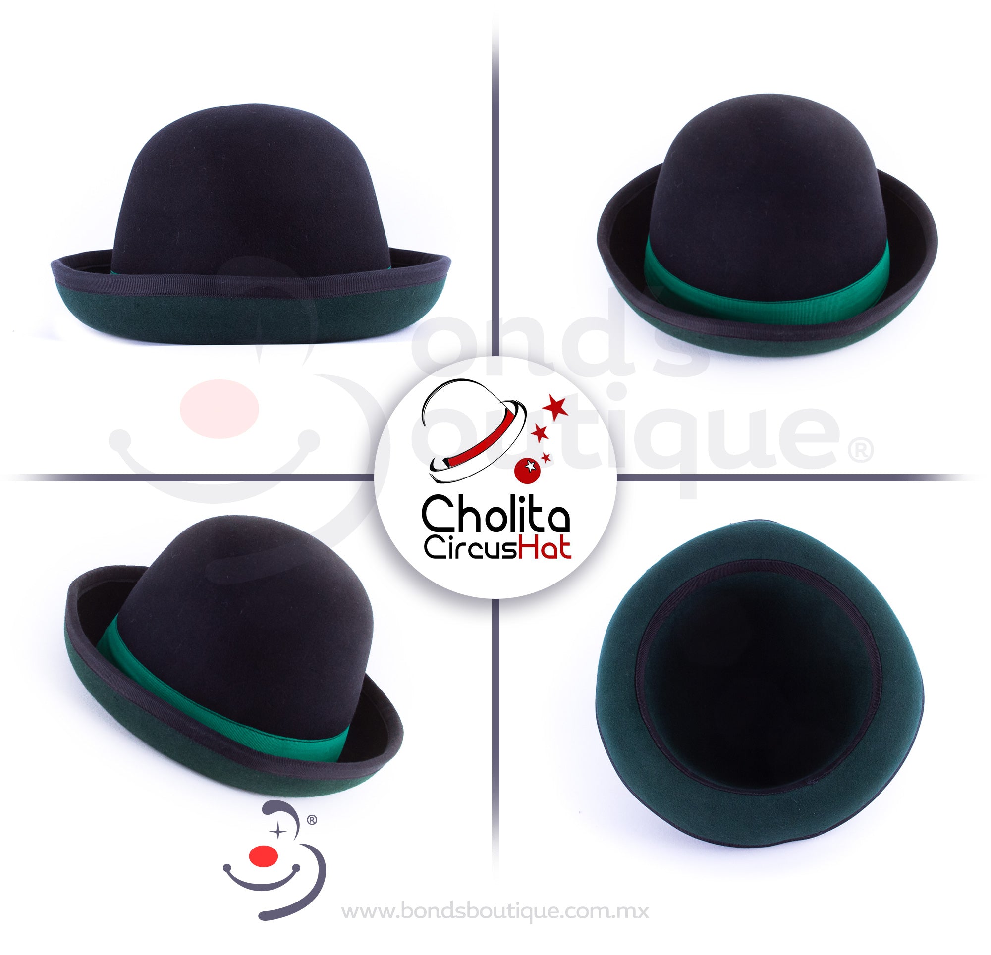 Negro/ Verde/ Negro