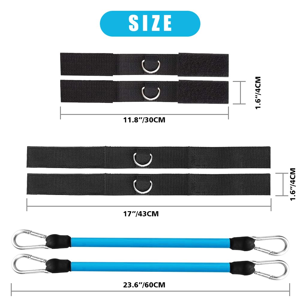 Volleyball Training Equipment Set - Resistance Band, Elastic Rope & Belt for Passing, Serving & Arm Swing Drills | Improve Agility & Strength | Perfect for Indoor/Outdoor Practice, Team Training & Solo Workouts