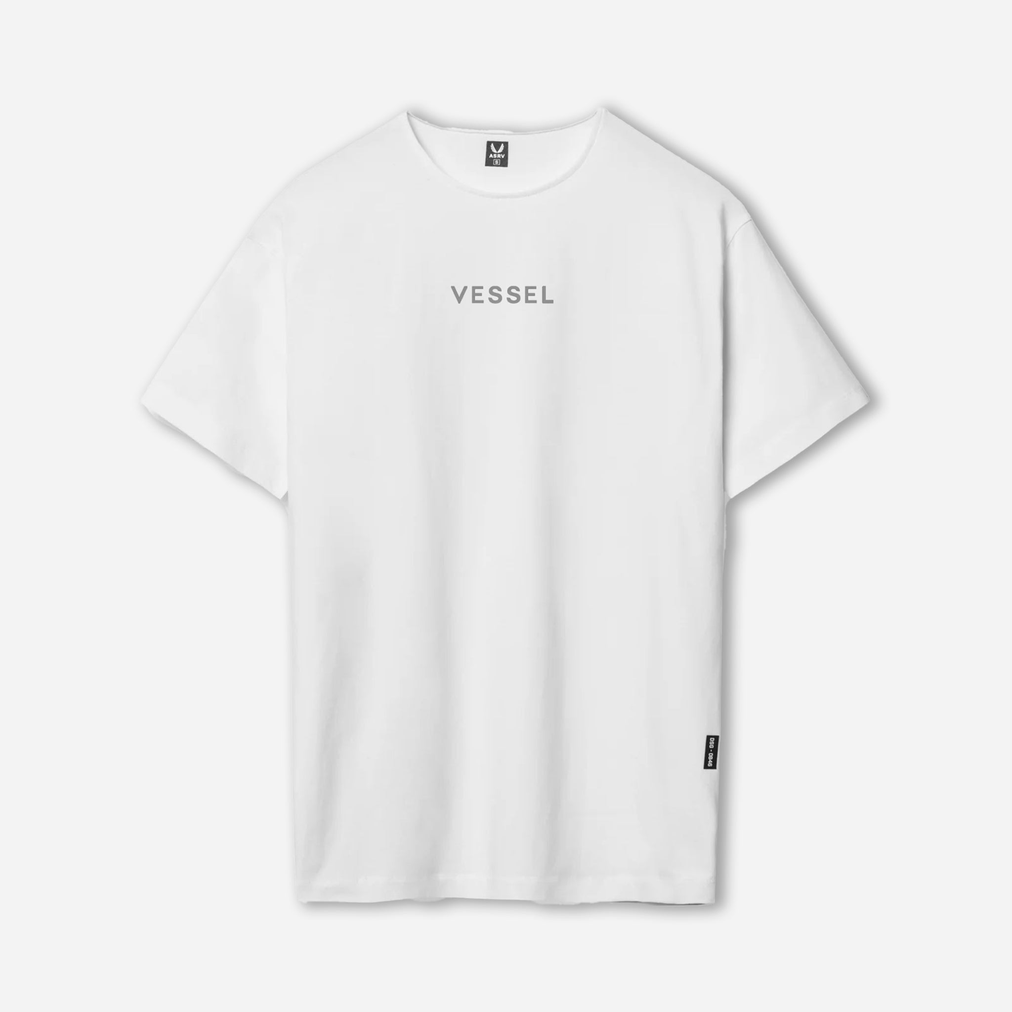 VESSEL x ASRV CottonPlus Standard Mesh Back Tee - Breathable Performance Shirt for Running, Gym & Outdoor Activities