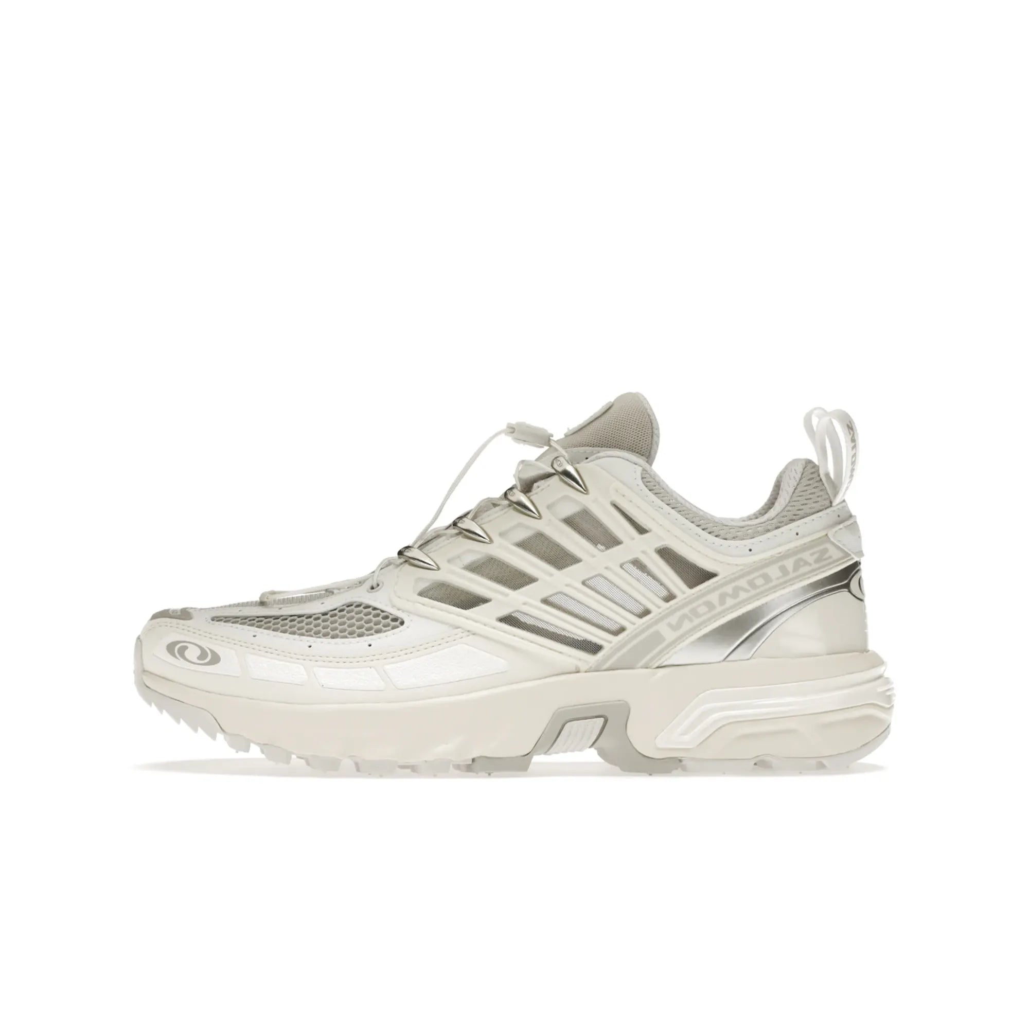 Salomon ACS Pro Advanced Sneakers - Vanilla Lunar Rock Colorway - Perfect for Running, Hiking & Streetwear Fashion