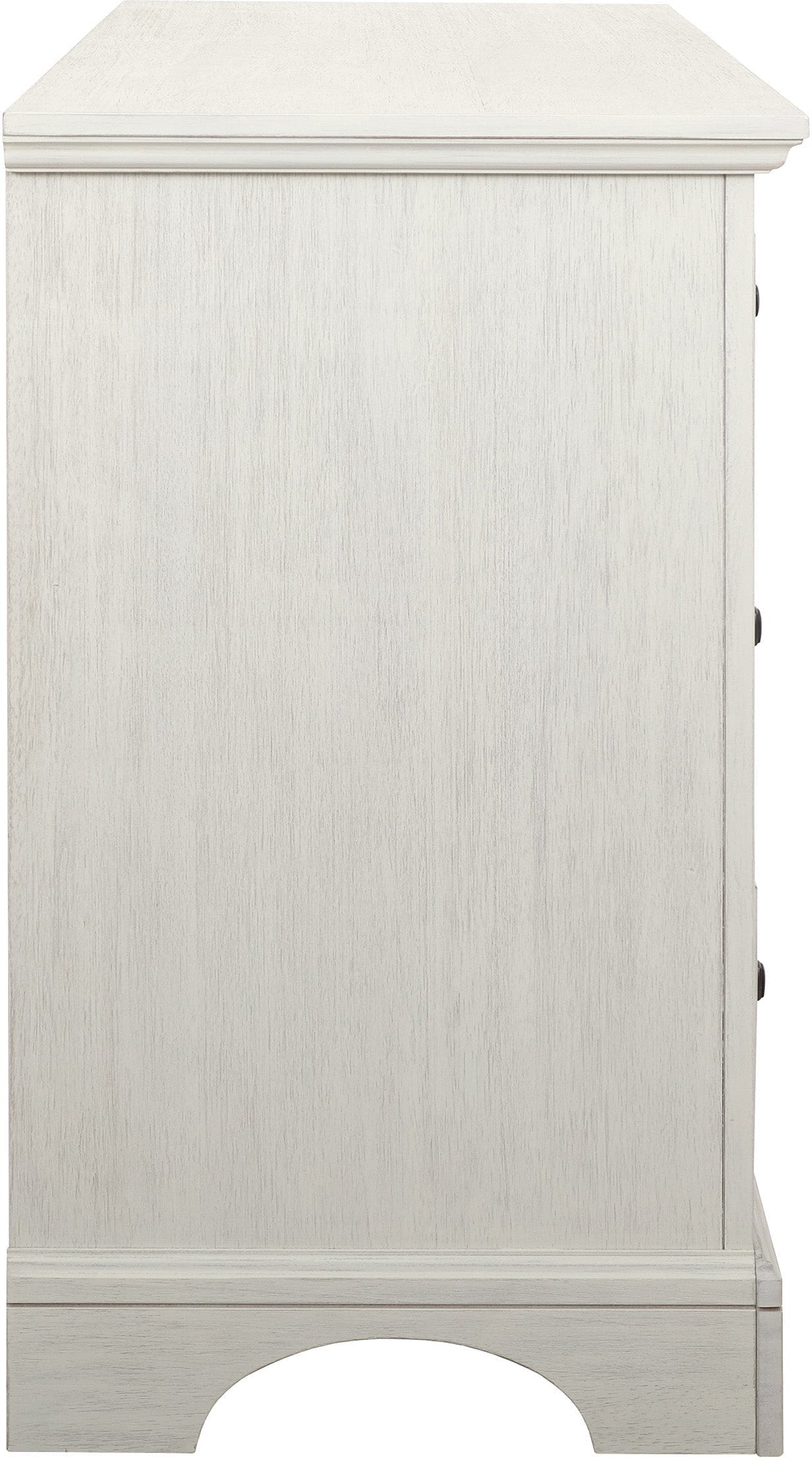 Office Star Farmhouse Basics 6-Drawer Dresser [BP 4215 020W] - Rustic Wooden Storage Cabinet for Bedroom, Living Room & Office Organization