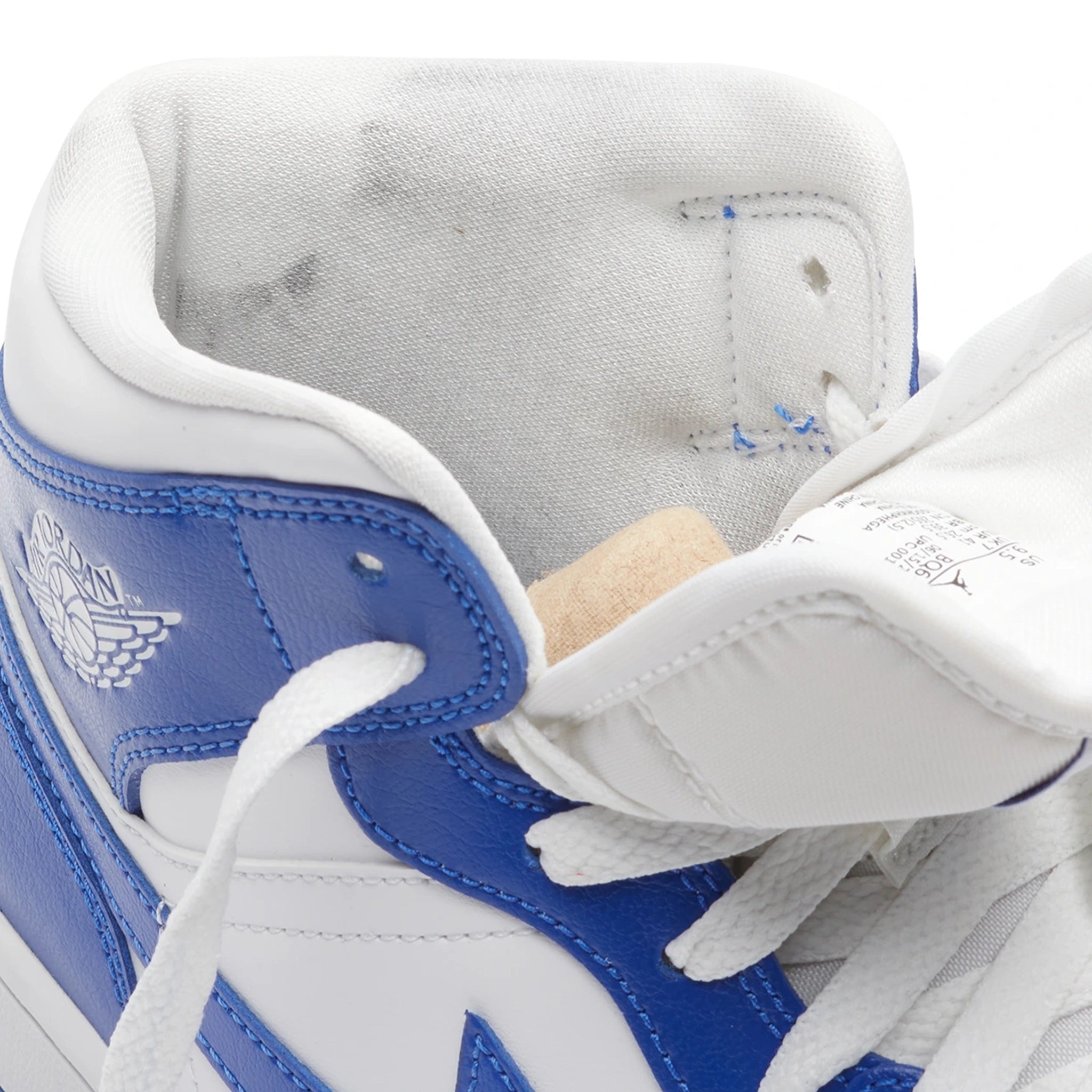 Air Jordan 1 Mid Kentucky Blue Women's Basketball Shoes - Authentic Nike Sneakers for Casual Wear & Street Style | Perfect for Sports, Gym, and Everyday Fashion