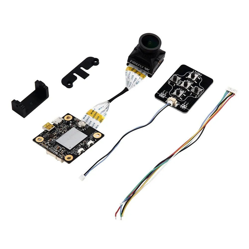 Hawkeye Firefly Split 4K 160° FPV Camera with DVR - Ultra HD Mini Action Cam for Drone Racing, RC Models & Aerial Photography | Perfect for FPV Drones, Quadcopters and DIY Projects