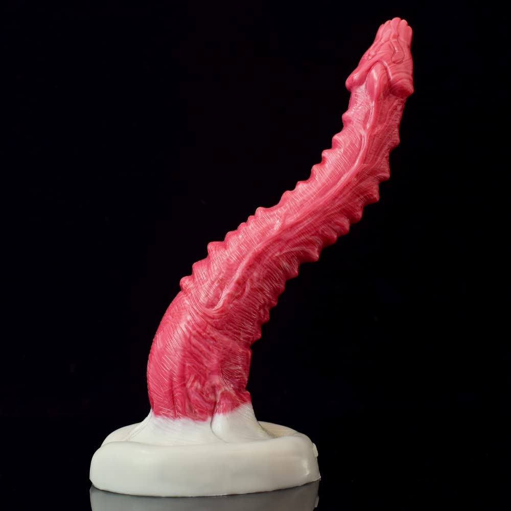 BeHorny Liquid Silicone Octopus Tentacle Dildo - Alien Fantasy Sex Toy with Strong Suction Cup for Hands-Free Play | Perfect for BDSM, Roleplay & Solo Pleasure