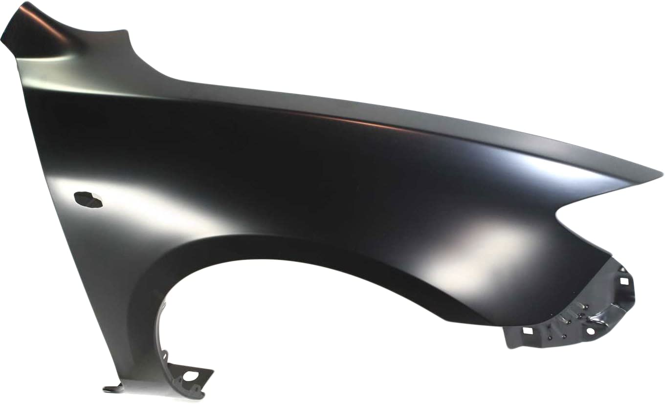 Evan Fischer Front Passenger Side Fender Replacement for 2004-2009 Mazda 3 Sedan | OEM Fit Primed Steel MA1241149 | Perfect for Auto Body Repair & Restoration Projects