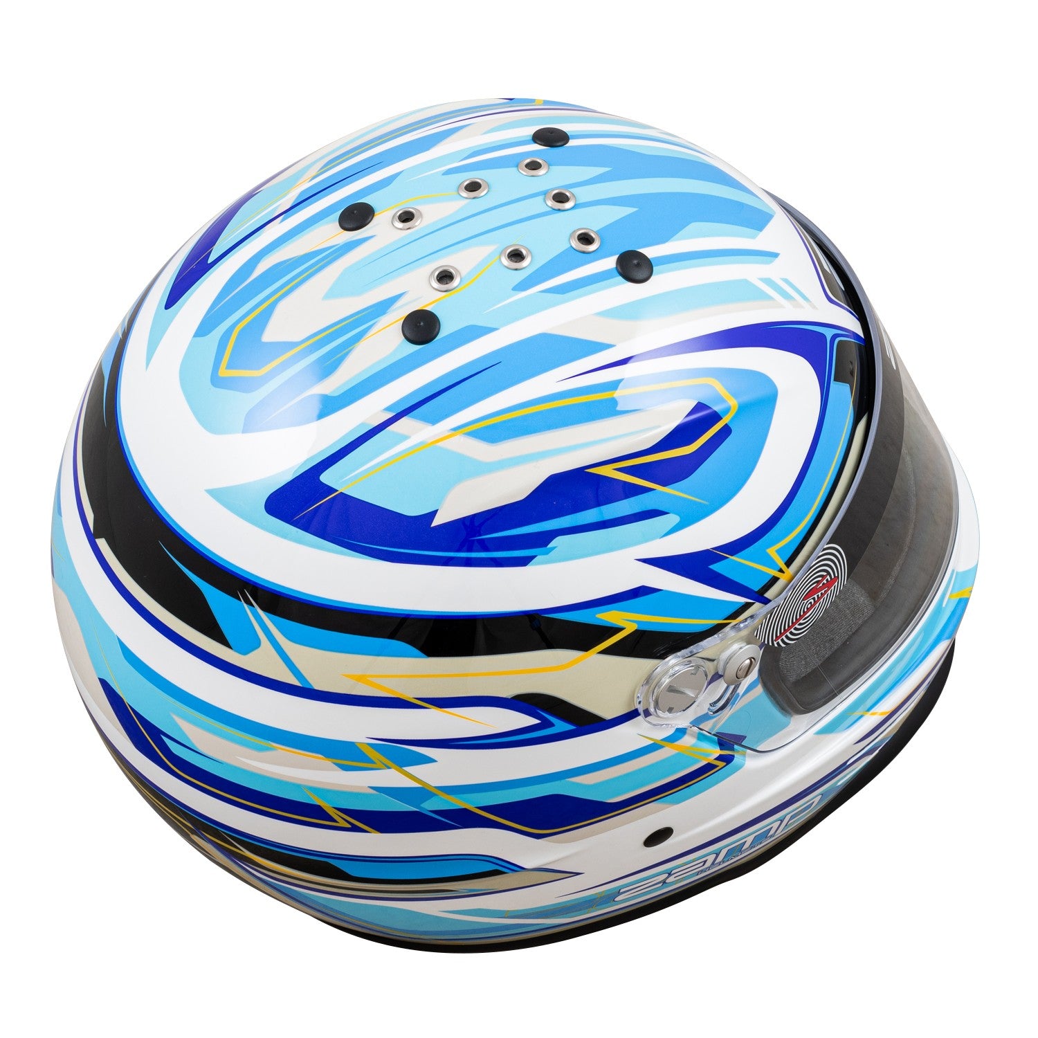 Zamp RZ 42Y C4 Youth Snell CMR2016 Certified Racing Helmet - Lightweight & Durable for Karting, Motocross & Junior Motorsports