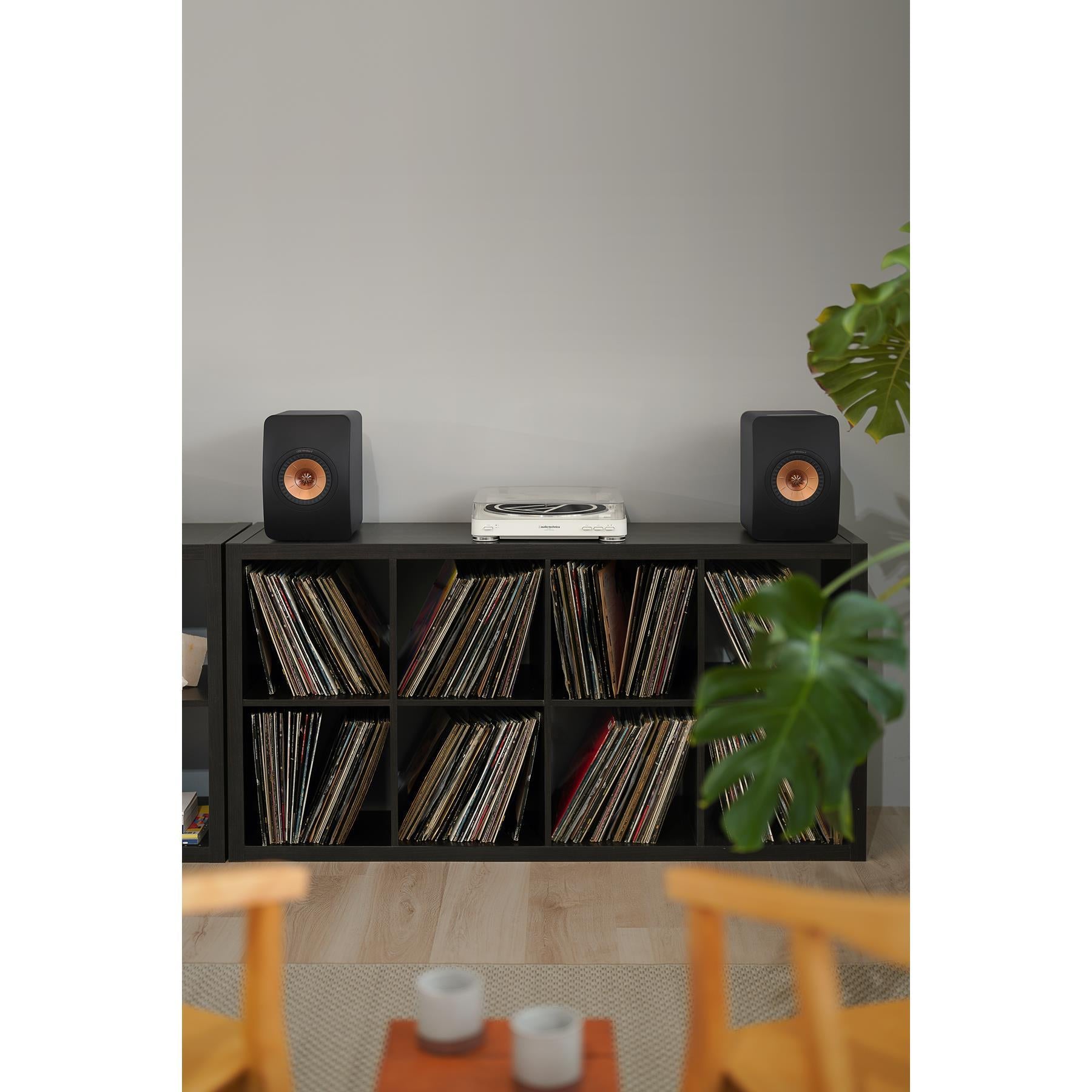 KEF LS50 Wireless II HiFi Powered Bookshelf Speakers - Premium Bluetooth & WiFi Streaming for Home Audio, Music & Movie Theater Systems - Perfect for Living Rooms, Studios & Home Theaters