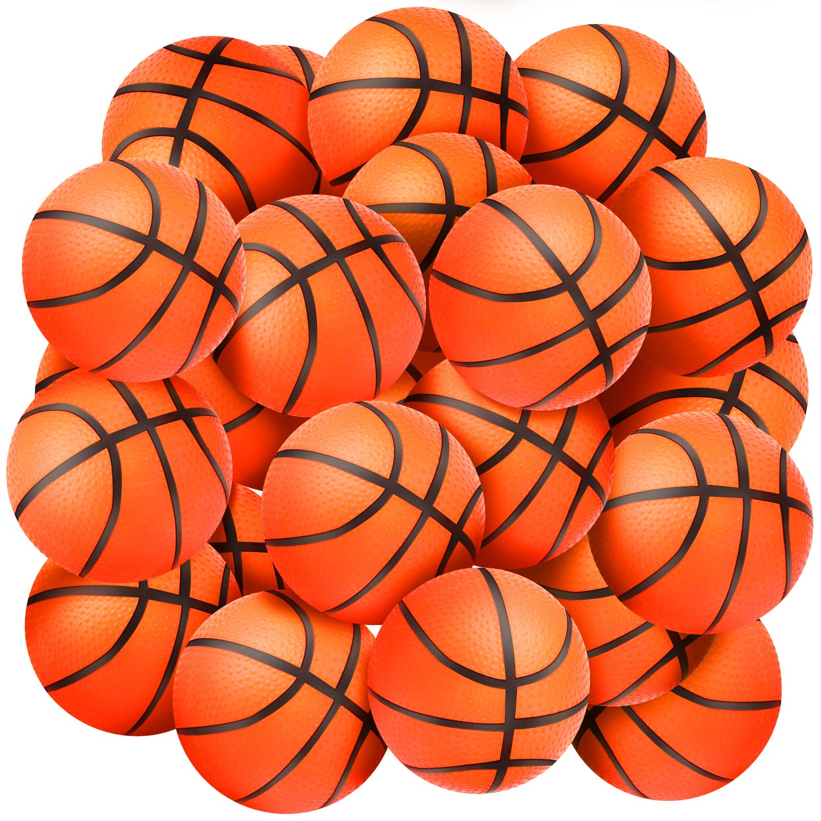 Mini Inflatable Basketballs 4 Inch - Kids Sports Toys for Pool & Beach Games
