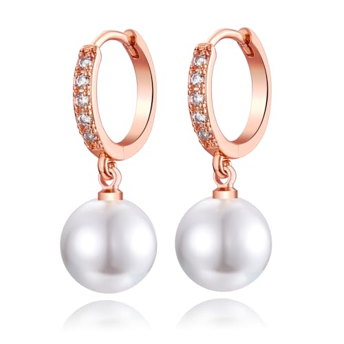 Rose Gold - Round Pearl