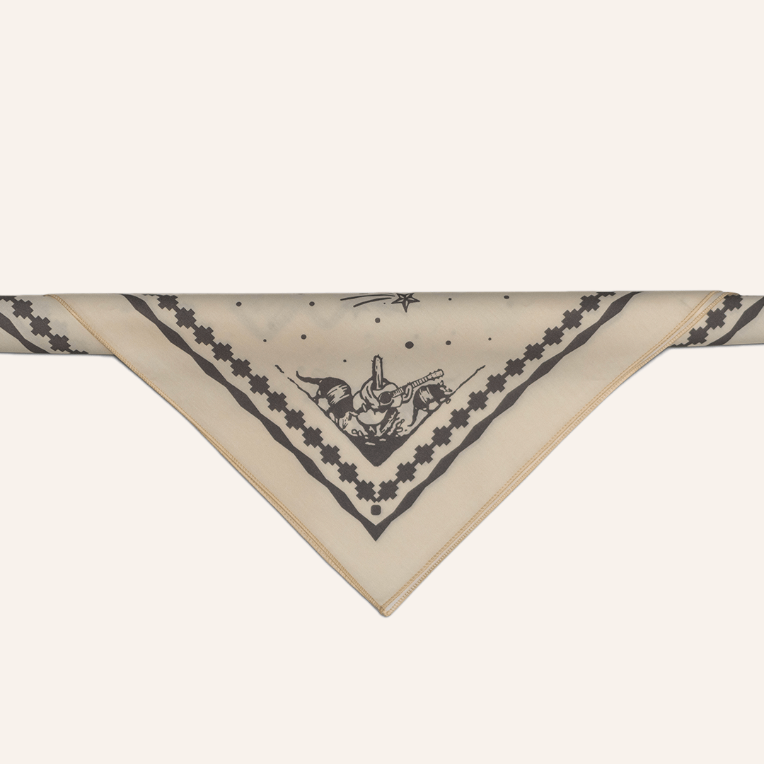 Zilker Sessions Bandana - Stylish & Breathable Cotton Bandana for Men & Women - Perfect for Outdoor Activities, Concerts, and Fashion Accessories