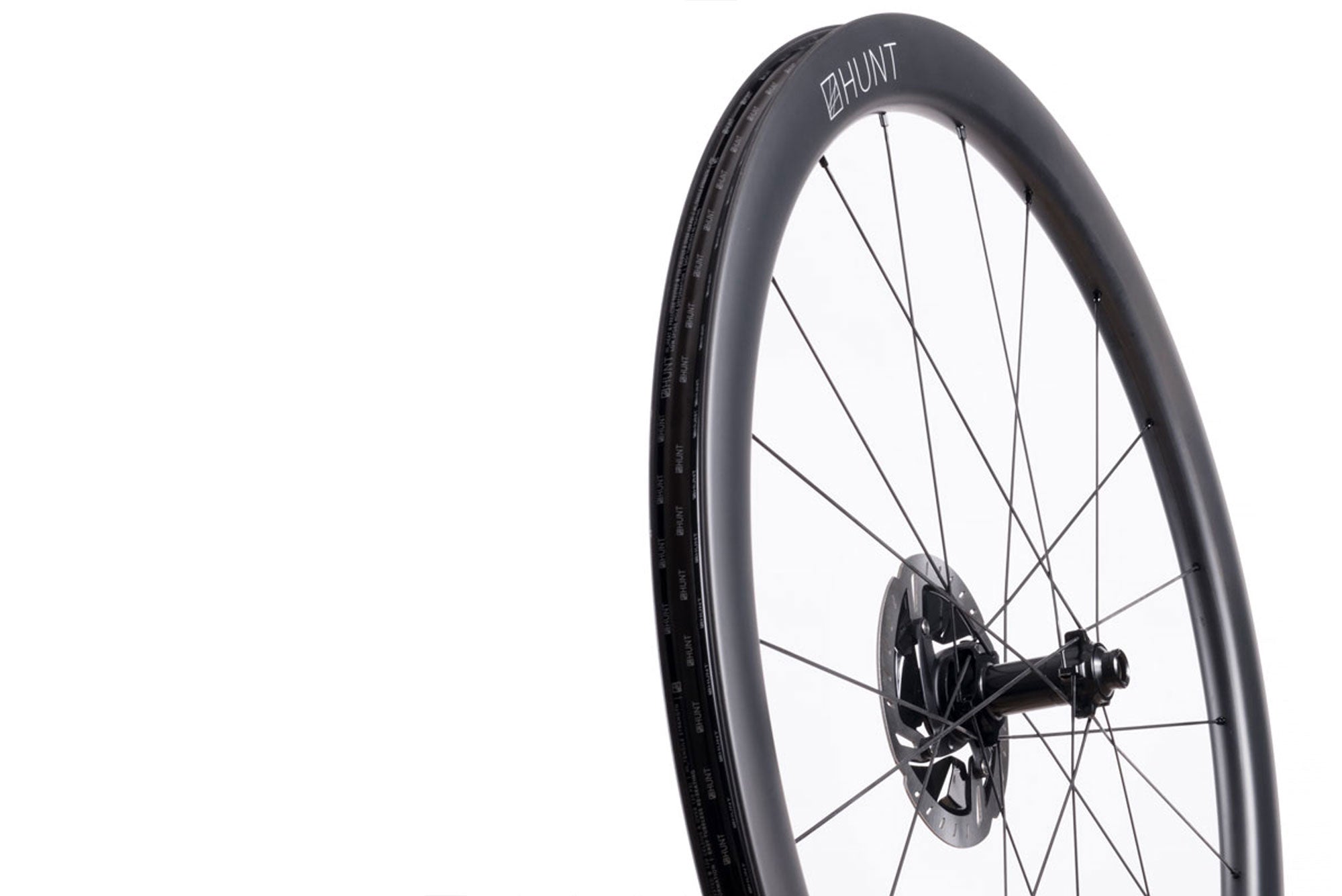 RE:NEW HUNT 4454 UD Carbon Spoke Disc Wheelset - Lightweight Carbon Fiber Road Bike Wheels for Cycling & Racing - Perfect for Mountain Biking, Road Cycling & Competitive Events