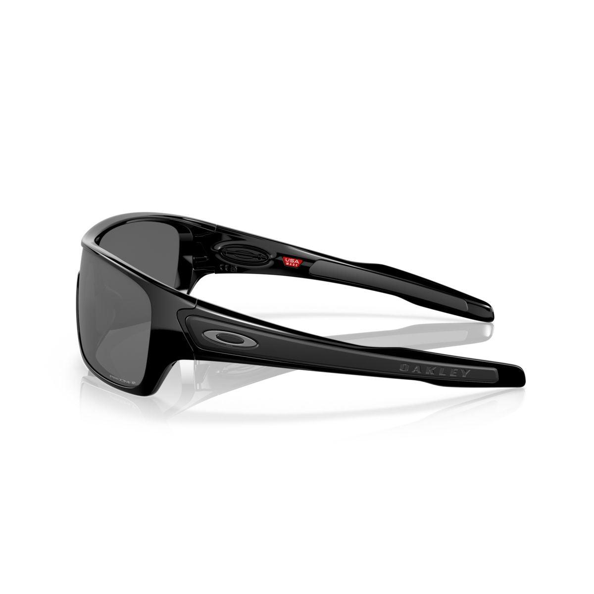 Oakley Turbine Rotor Sunglasses Polished Black Frame with Prizm Black Polarized Lenses - Model 0OO9307 930715 | UV Protection for Driving, Running & Outdoor Sports