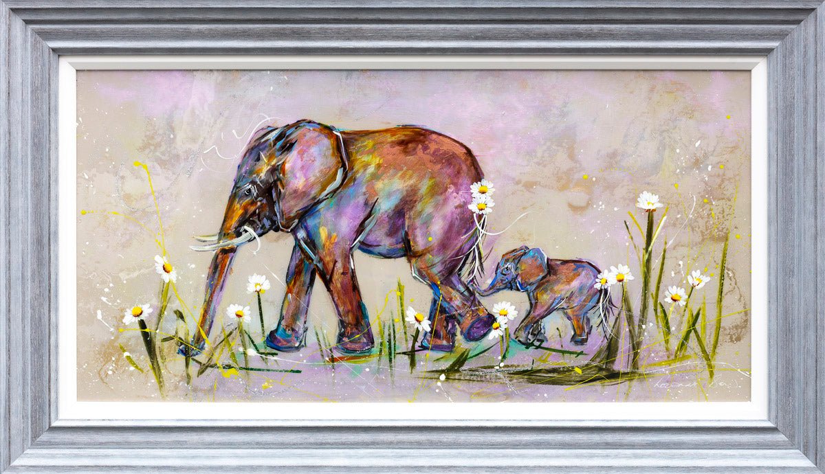 Unconditional Love Mother's Day Gift - Original Artwork for Home Decor, Wall Art & Heartwarming Presents