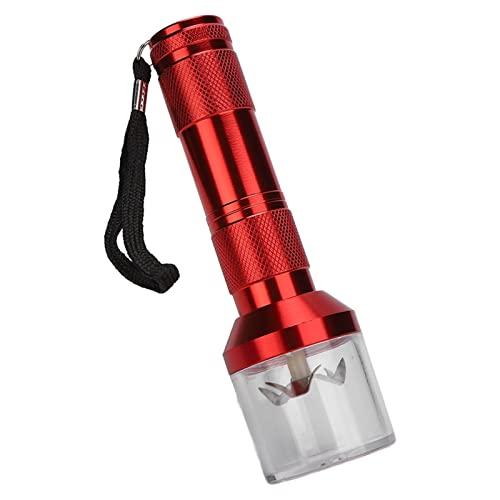 Electric Metal Grinder for Nail Art & Powder Mixing - Durable & Easy to Use for Home Kitchen, Restaurant & Nail Salon (Red) - Perfect for DIY Nail Designs & Spice Grinding