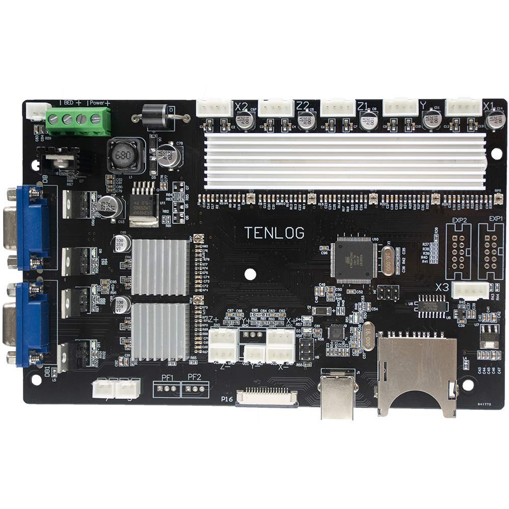 High-Performance Multi Nozzle 3D Printer Motherboard with DMP System | Supports Dual Extruder & Multi-Material Printing | Ideal for DIY 3D Printing, Prototyping & Industrial Manufacturing