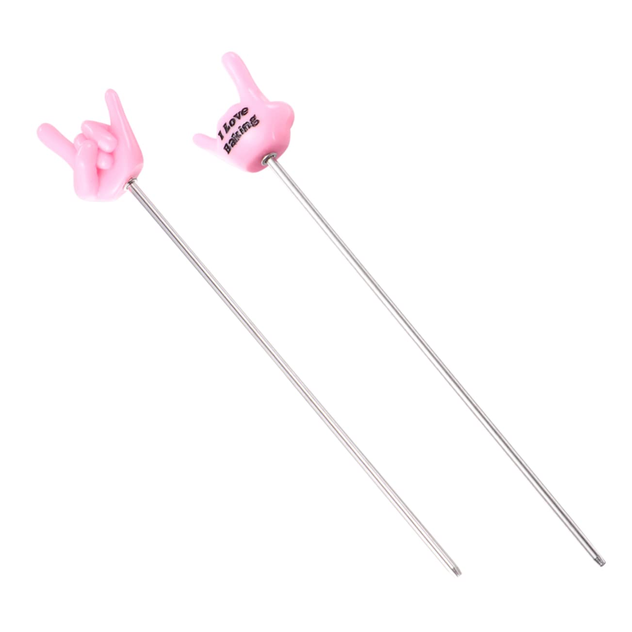 Premium Stainless Steel Cake Tester - Professional Baking Tool for Cakes, Breads & Muffins | Needle Probe for Perfect Doneness | Ideal for Home Bakers & Professional Chefs | Perfect for Birthday Cakes, Cupcakes & Pastry Testing