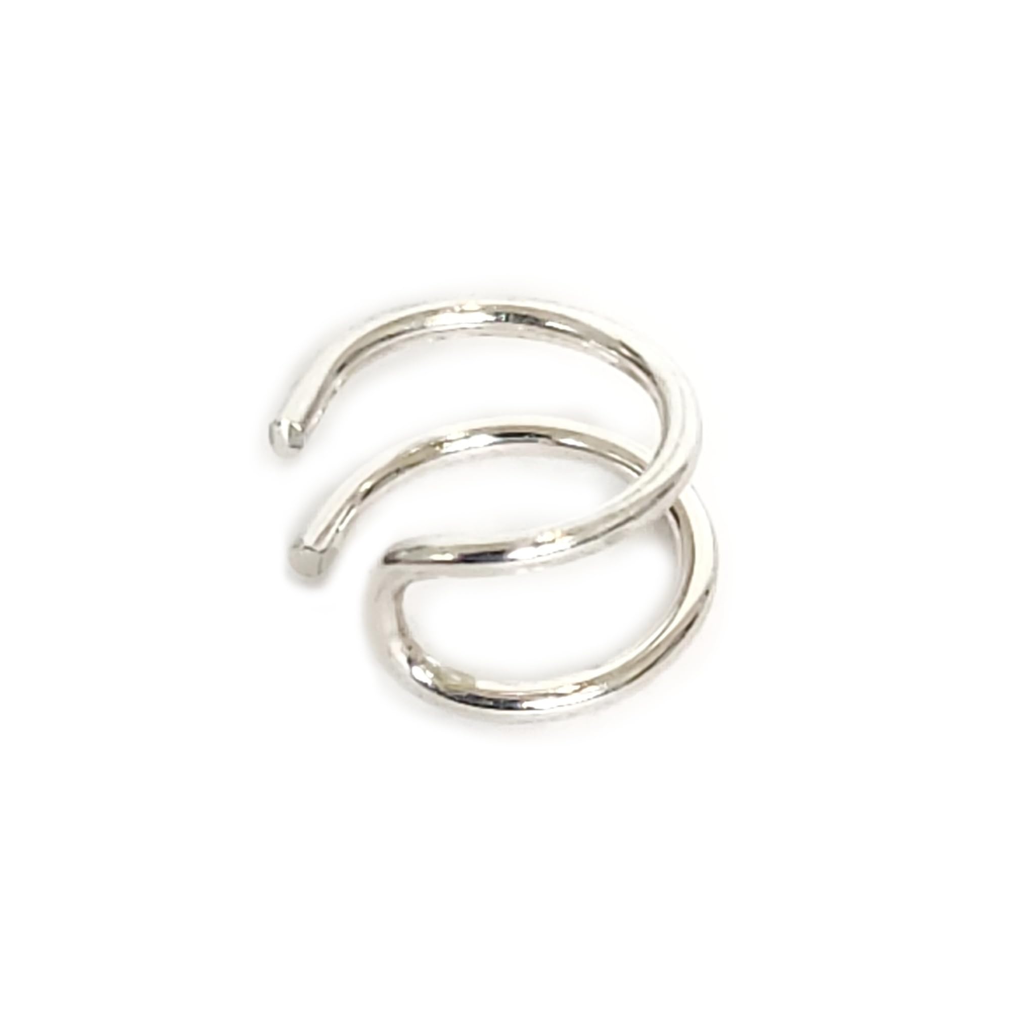 Non-Piercing Ear Cuff for Women - .925 Sterling Silver Wrap Earring | Elegant Ear Wrap Jewelry for Parties, Weddings & Everyday Wear