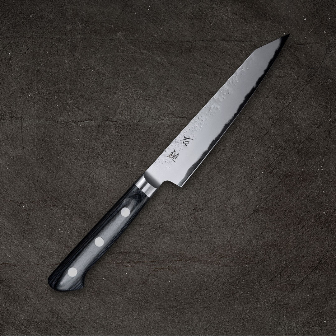 Premium Ishizuchi Blue #2 Nashiji Kiritsuke Petty Knife 145mm (5.7