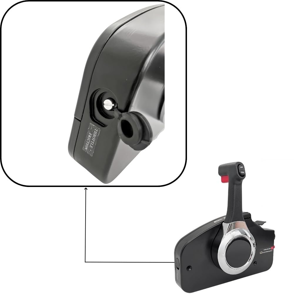 Honda Outboard Engine Throttle Control Box 24800-ZZ5-A22 - Side Mounted Remote Trolling Control for Marine Boating & Fishing | Compatible with Honda Marine Engines | Durable NHK MEC Assembly for Smooth Speed Adjustment
