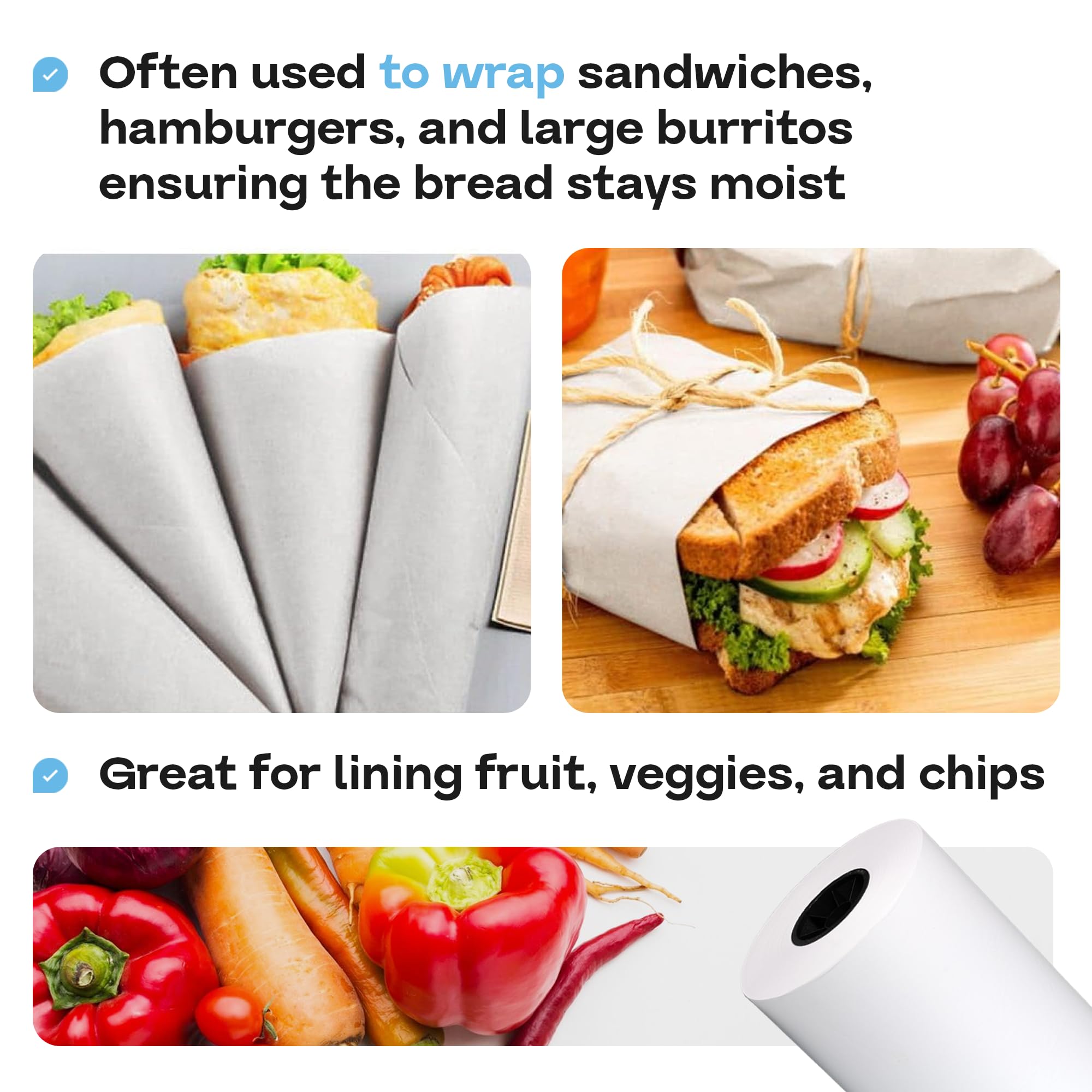 IDL Packaging Freezer Paper Roll 18