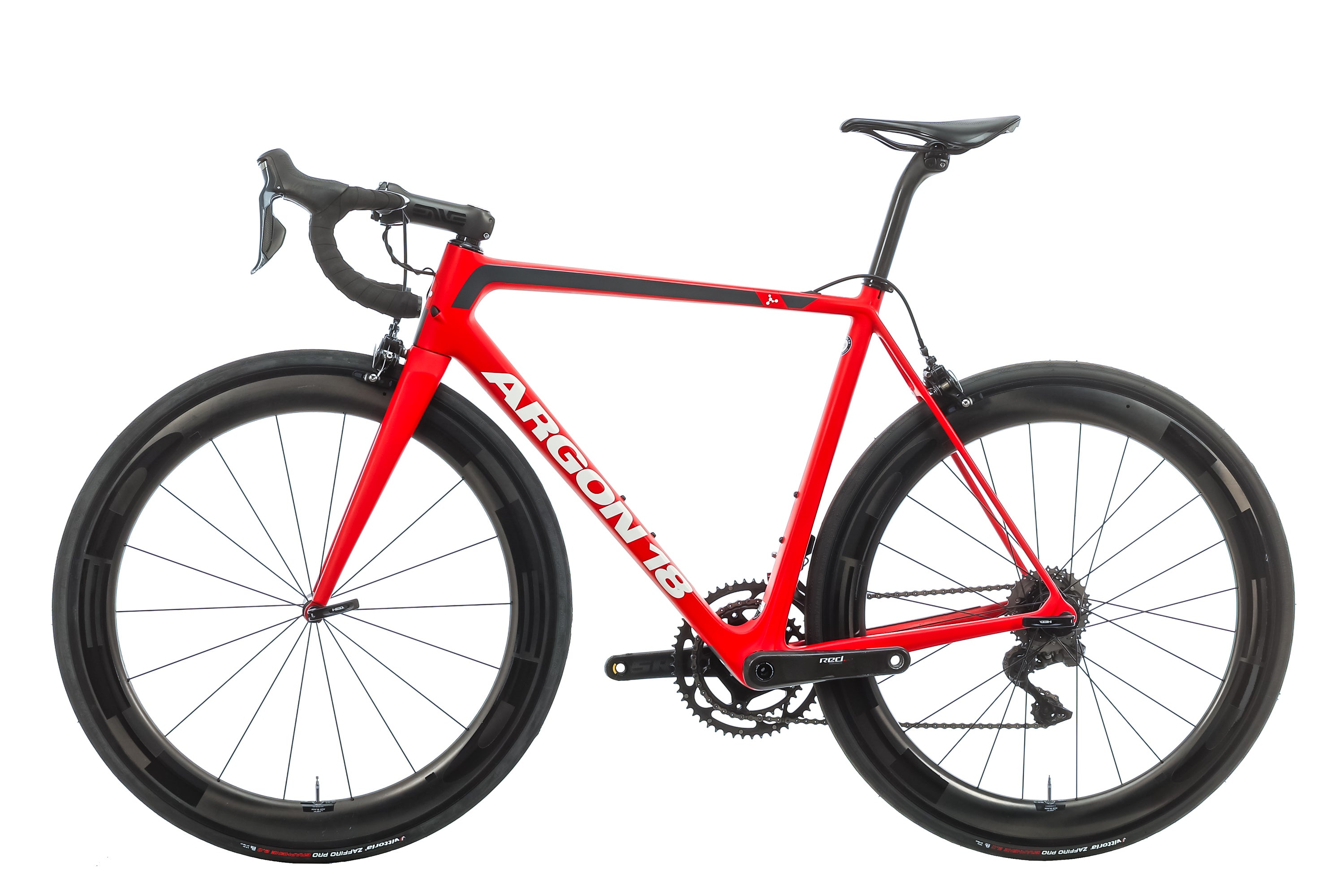 Argon 18 Gallium CS Road Bike - Lightweight Carbon Frame, Shimano 105 Groupset (2019 Model, Medium Size) | Perfect for Racing, Endurance Riding & Long-Distance Cycling