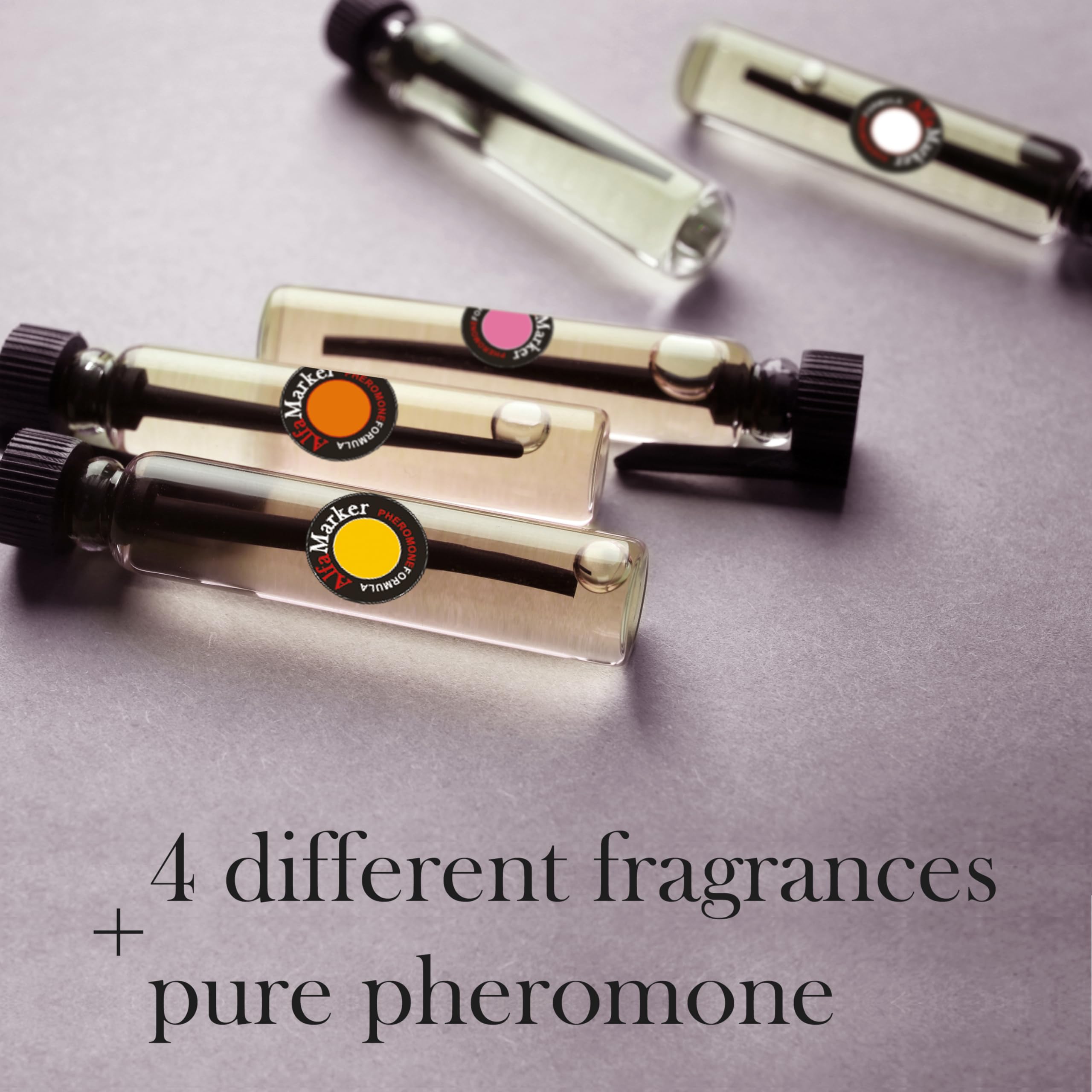 Women's Pheromone Perfume Oil Set - 5 x 2ml Bottles of Female Attraction Fragrance with Concentrated Pheromones - Perfect Valentine's Day & Anniversary Gift for Her - Enhance Romance & Confidence for Date Nights & Special Occasions