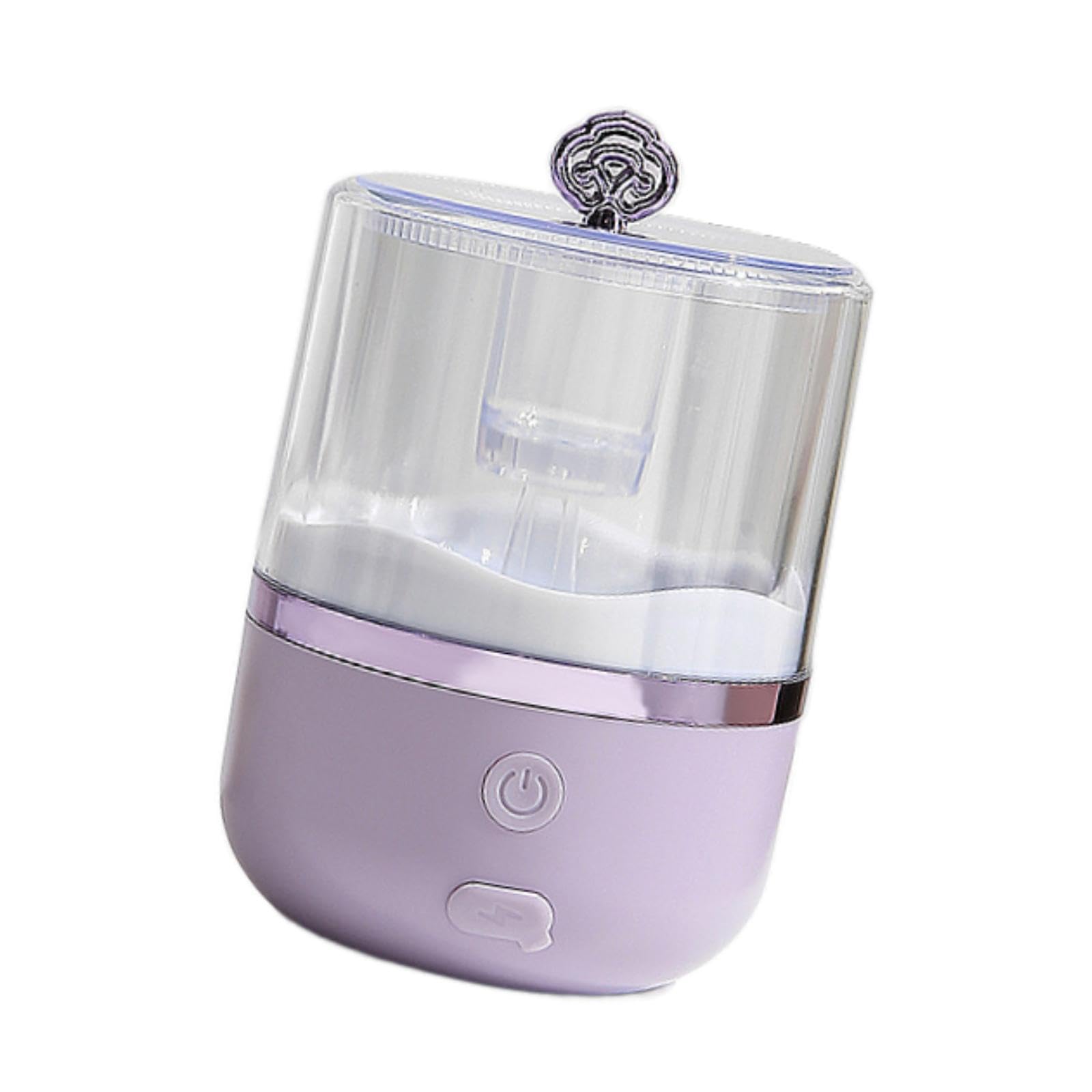 Electric Facial Cleansing Foam Maker - Automatic Foaming Machine for Deep Skin Care, Home & Bathroom Use - Perfect Gift (Purple) | Gentle Cleansing for Sensitive Skin & Daily Skincare Routine