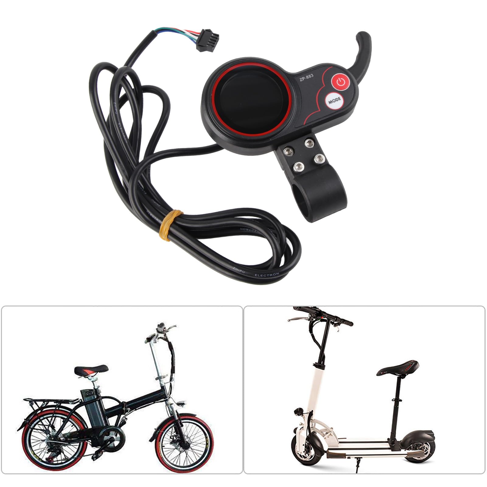 48V Brushless Motor Controller with LCD Display - Electric Bike & Scooter Speed Control for DIY E-Bike & E-Scooter Projects