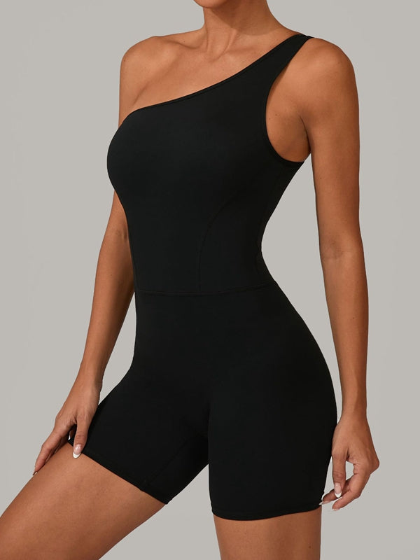 ZASUWA Women's Solid Color Cutout Romper Jumpsuit - Sexy Summer Outfit for Beach, Party & Night Out