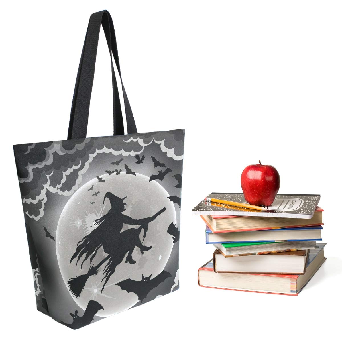 Stylish Printed Extra Large Tote Bag for Women - Durable Beach Travel, Gym, Grocery Shopping & Weekender Bag - Reusable Eco-Friendly Shoulder Tote (Perfect for Work, Vacation & Daily Errands)