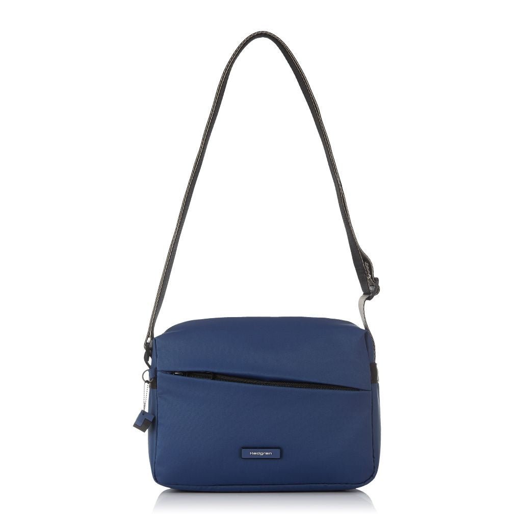 Hedgren Neutron Medium Crossbody Bag in Nuptune Blue | Stylish & Lightweight Travel Purse for Women | Perfect for Daily Commute, Shopping & Travel