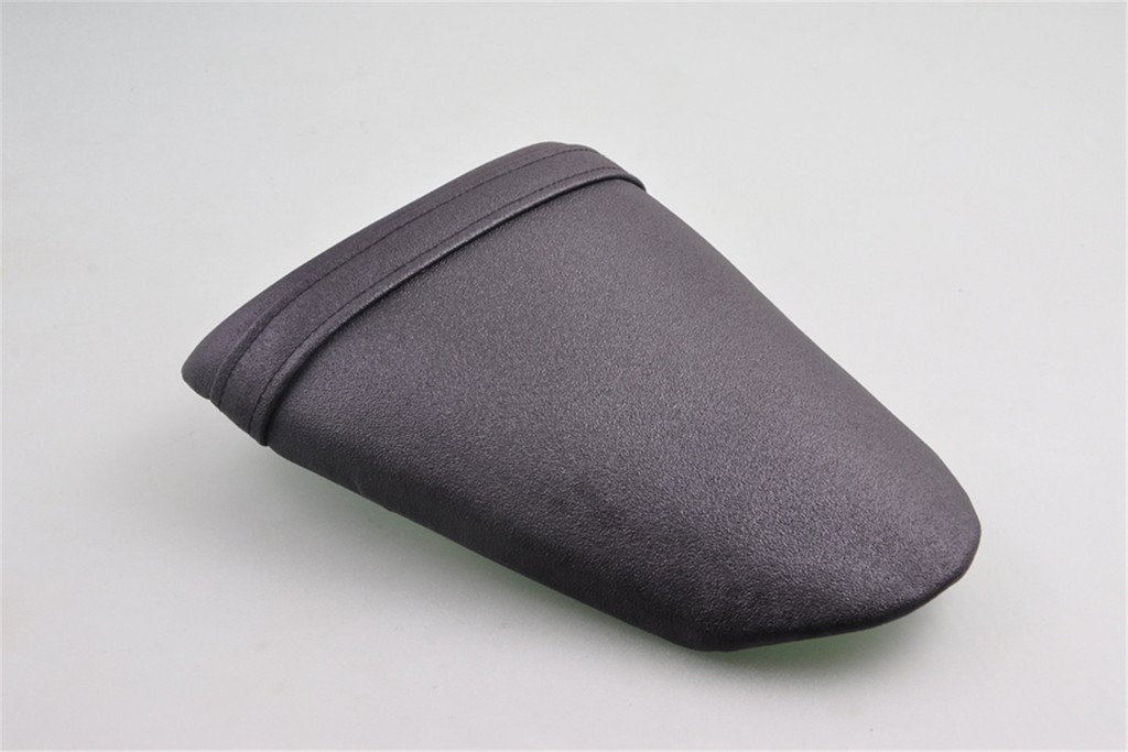 Kawasaki Ninja ZX6R 636 2009-2011 Rear Passenger Leather Seat Cover Cowl - Replacement Motorcycle Seat for Comfortable Riding & Long Distance Tours