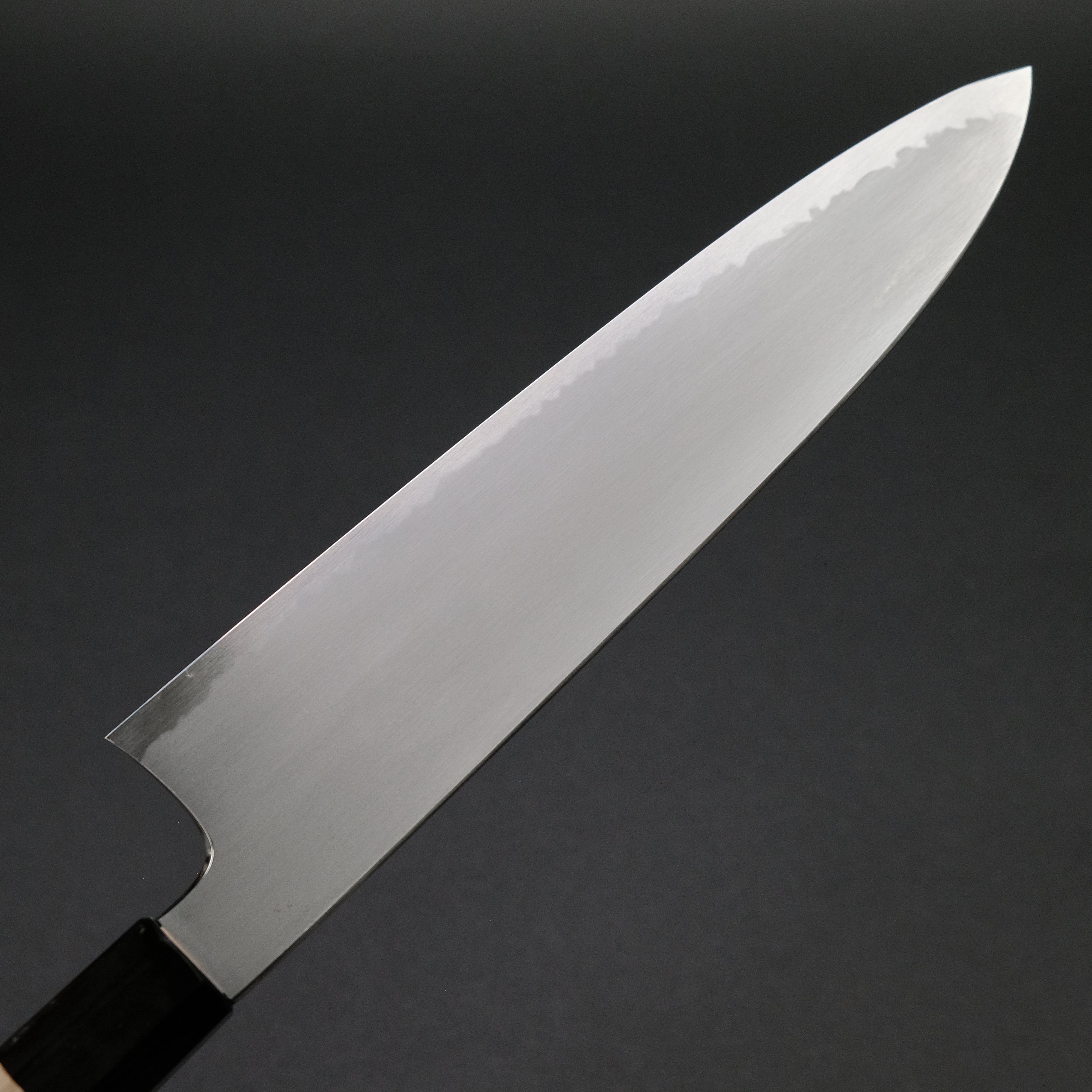 Hitohira Gorobei Rikichi White #2 Kasumi Gyuto 240mm Japanese Chef Knife with Ho Wood Handle - Professional Kitchen Tool for Sushi, Meat Cutting & Food Preparation
