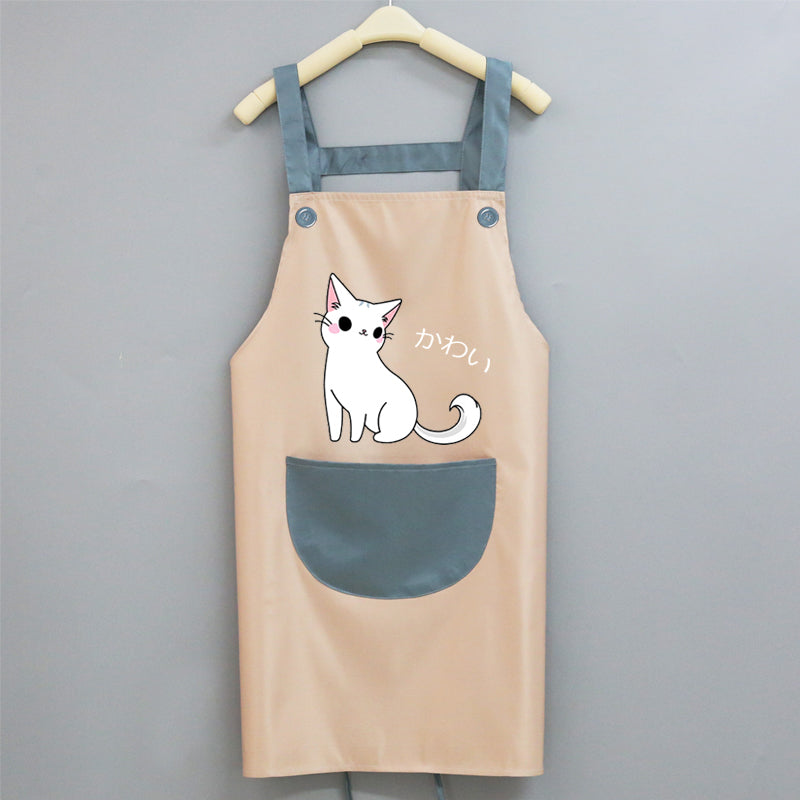 Waterproof & Oily Pet Bathing Apron for Men & Women - Durable Dog Grooming Smock for Bath Time & Vet Visits