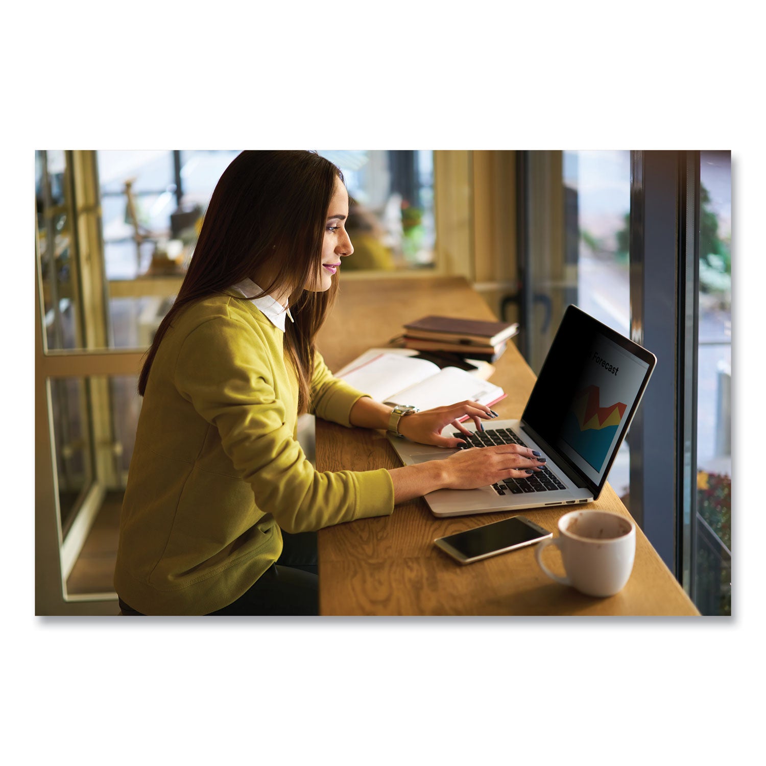 3M™ Bright Screen Privacy Filter for 14