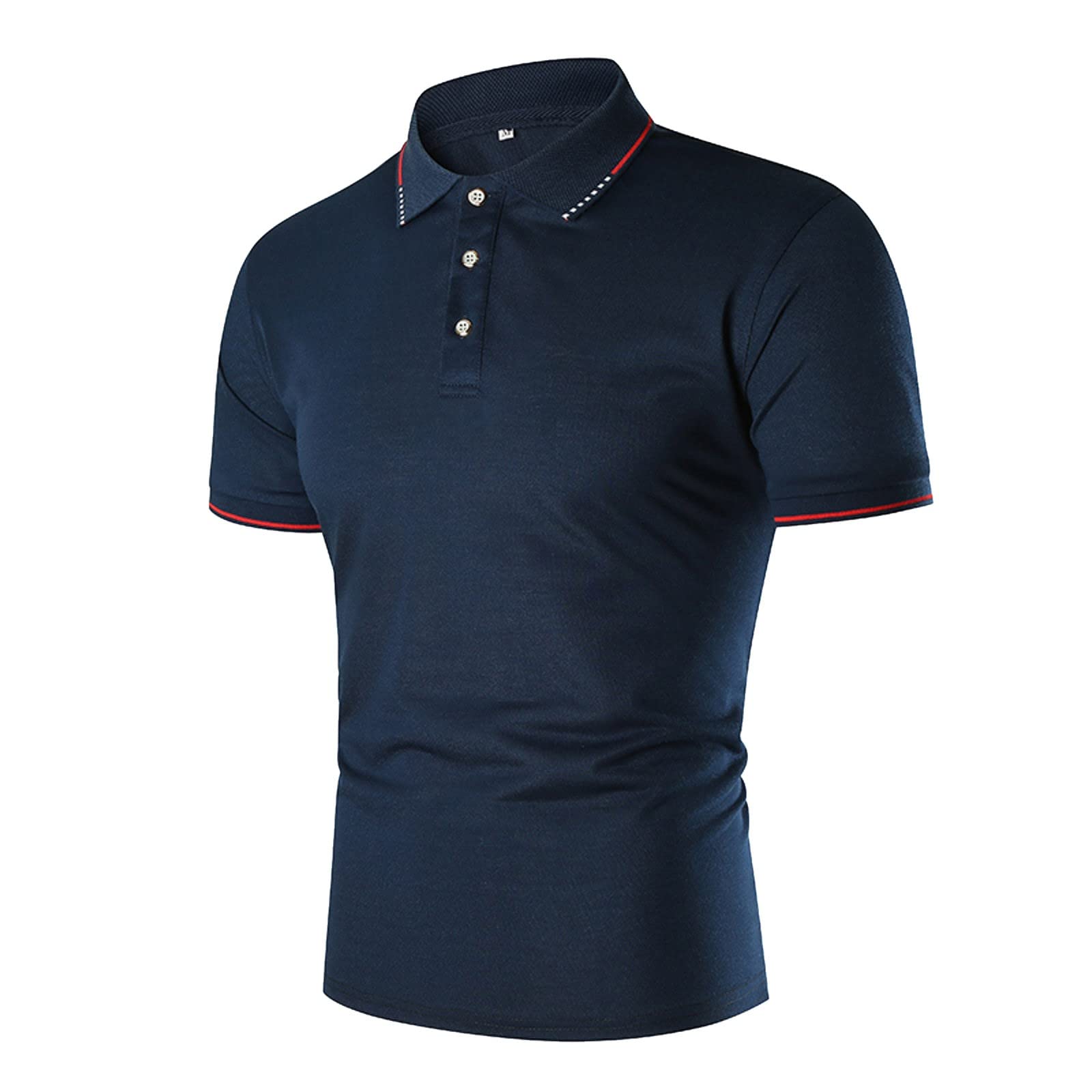 Men's Graphic T-Shirts - Casual Short Sleeve Summer Tee with Contrast Patchwork Design for Sports & Outdoor Activities | Trendy Streetwear for Spring/Summer Fashion