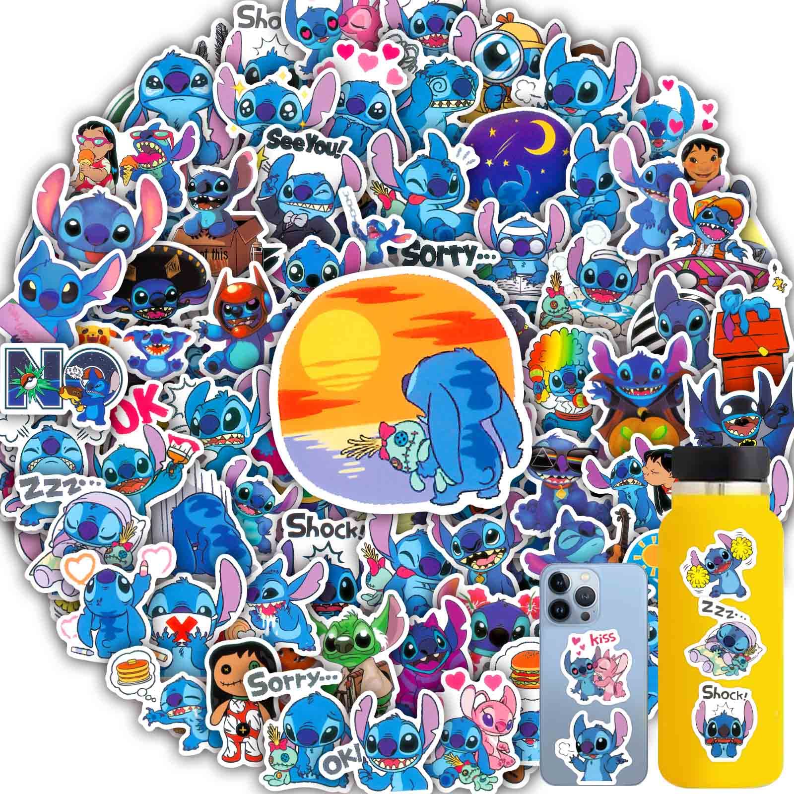 100 Pcs Waterproof Cartoon Stickers - Cute Decals for Water Bottles, Laptops, Cars, Bikes, Skateboards & Luggage - Perfect for DIY Crafts, School Supplies & Personalizing Your Belongings