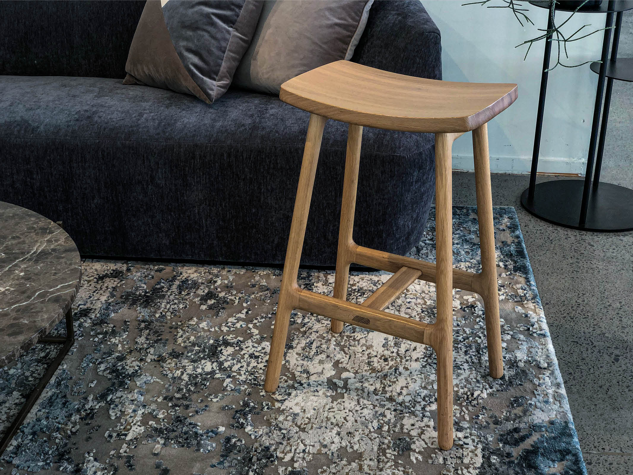 Unique and Modern Odd Stool 1 - Ergonomic Design for Home, Office & Outdoor Use - Perfect for Living Room, Patio or Workspace